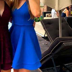B. Darlin Blue Mini Dress
